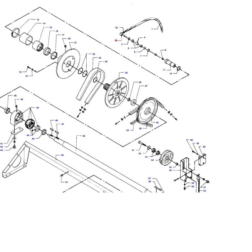 Sprzęgło wentylatora Massey D28710334 | poltechparts.pl