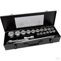 Zestaw kluczy nasadowych 3/4” 20 ele. | poltechparts.pl