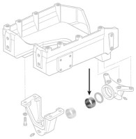 Tuleja Zawieszenia Osi Massey 3712152M1 | poltechparts.pl