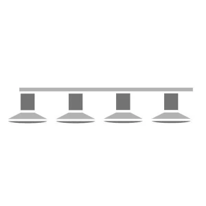 Element dystansowy mocujący nóż 0009349480N