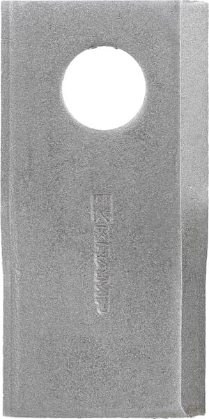 Nożyk kosiarki rotacyjnej lewy 96x48x4 mm otwór Ø 19 mm okrągły pasuje do Krone 25 szt. 001466902KR