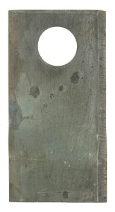 Nożyk kosiarki rotacyjnej prawy 94x48x3 mm otwór Ø 19 mm okrągły pasuje do Claas 25 szt. 0001043400KR