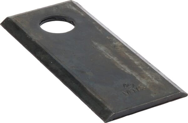 Nożyk kosiarki rotacyjnej lewy/prawy 108x48x4 mm otwór Ø 19 mm okrągły pasuje do Fortschritt 03104179504KR