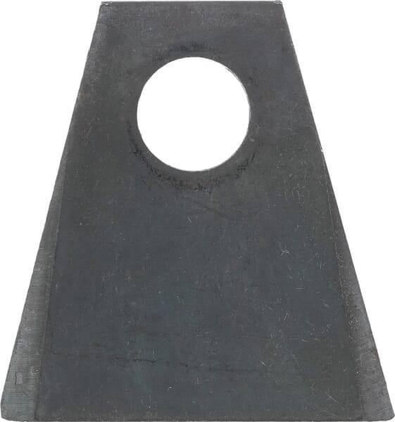 Nożyk kosiarki rotacyjnej lewy/prawy 75x30 mm;70x4 mm otwór Ø 20 mm okrągły pasuje do Stockey-Schmitz 25 szt. 1002259KR