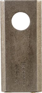 Nożyk kosiarki rotacyjnej lewy/prawy 108x48x3 mm otwór Ø 21 mm okrągły pasuje do Galfre/Marangon/New Holland 25 szt. 108D21KR