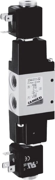 Zawór elektromagnetyczny 3/2-drożny 334E1102