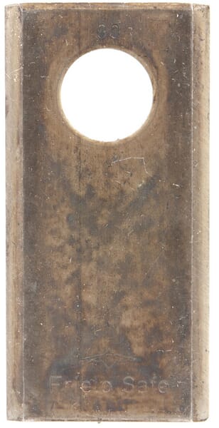 Nożyk kosiarki rotacyjnej lewy/prawy 96x47x3 mm otwór Ø 21 mm okrągły pasuje do SIP 25 szt. 152147607KR