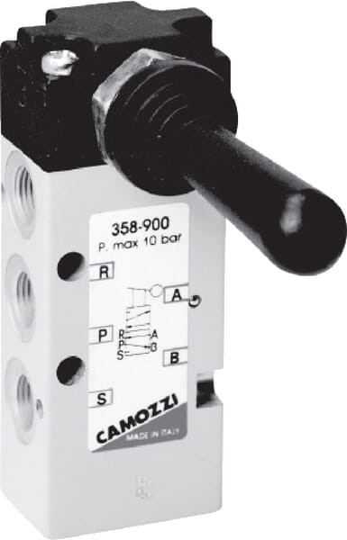 Zawór elektromagnetyczny 5/2-drożny 358900CAM