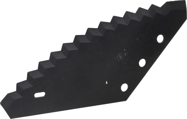 Nóż paszowozu 528x274x6 mm Ø 22 mm z węglikiem 5190FM01134M1C