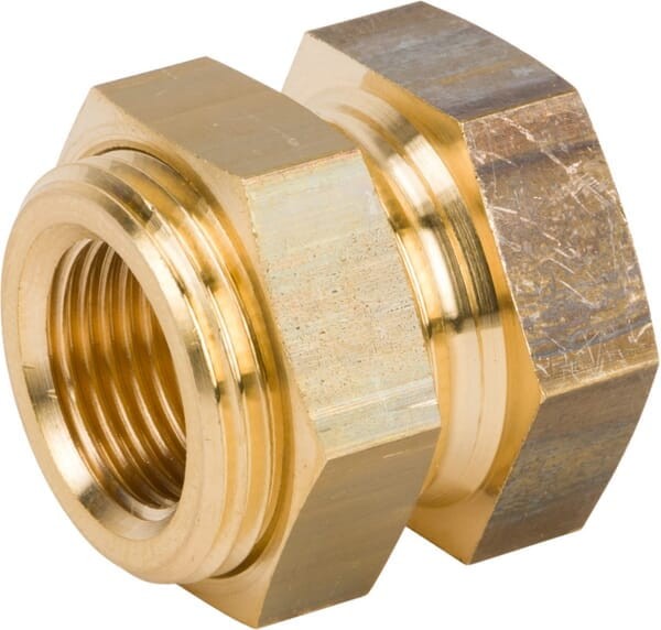 Złącze grodziowe 1/4" mosiężne BHF14B