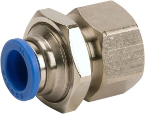 Szybkozłącze grodziowe 10 mm gwint wew. 1/4" Kramp BHFT1014B