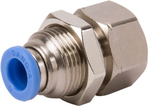 Szybkozłącze grodziowe 6 mm gwint wew. 1/8" Kramp BHFT618B
