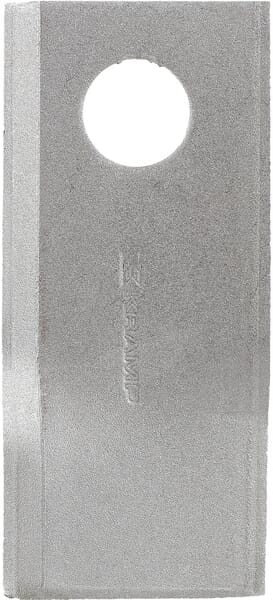 Nożyk kosiarki rotacyjnej lewy 107x48x4 mm otwór Ø 19 mm okrągły pasuje do Niemeyer 25 szt. 570683KR