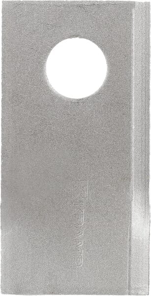 Nożyk kosiarki rotacyjnej prawy 94x48x3 mm otwór Ø 19 mm okrągły pasuje do Niemeyer 25 szt. 570410KR