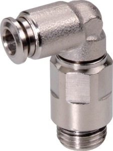 Szybkozłącze kątowe L 6x1/8" ECSSL618B