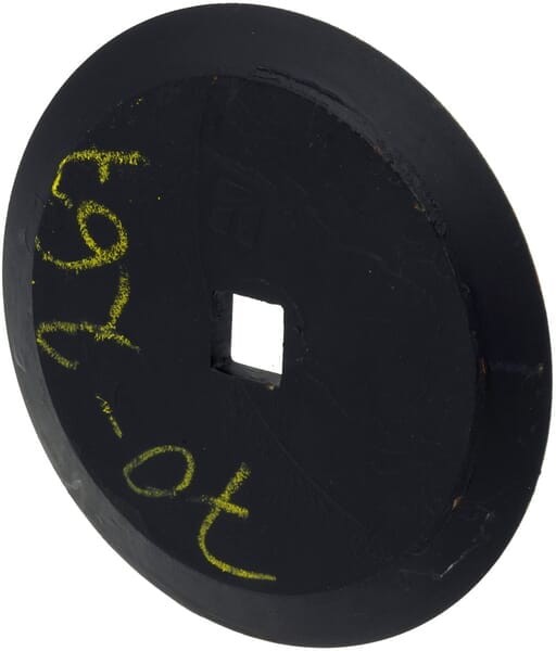 Nóż paszowozu, okrągły Ø 84x5 mm, czworokąt 11.5 70267N