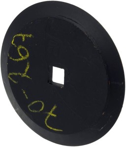 Nóż paszowozu, okrągły Ø 84x5 mm, czworokąt 11.5 70267N