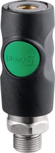 Szybkozłącze bezpieczne gwint zewnętrzny 3/8" BSP ESI071152