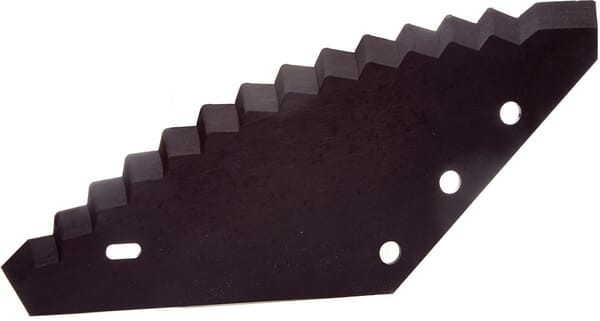 Nóż paszowozu 528x274x6 mm Ø 19.5 mm z węglikiem FM01134C