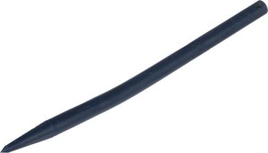 Ząb ładowacza, zagięty, profil okrągły 28x550 mm końcówka szpiczasta z otworem Ø 12.5 na kołek sprężysty czarny FST FT488174