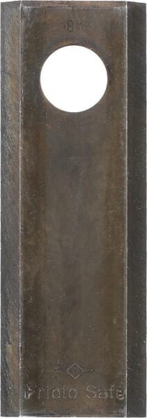 Nożyk kosiarki rotacyjnej lewy/prawy 117x41x4.3 mm otwór Ø 18.25 mm okrągły pasuje do Garnier 25 szt. FR152327KR