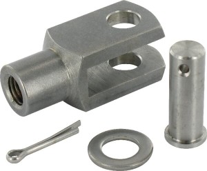 Głowica widełkowa M16 stal szlachetna GM16CR