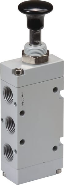 Zawór z przyciskiem 5/2-drożny 1/4" MAB52B14