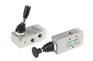 Zawór ręczny dźwigniowy 3/2-drożny 1/4" MAFL32B14