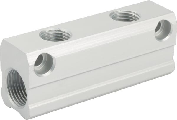 Blok rozdzielający 2 porty 3/8"-1/4" MFB38142