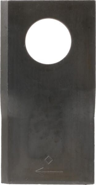 Nożyk kosiarki rotacyjnej prawy 94x48x3 mm otwór Ø 23 mm okrągły pasuje do Mörtl 25 szt. T673RKR