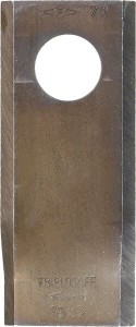 Nożyk kosiarki rotacyjnej prawy 96x40x3 mm otwór Ø 19 mm okrągły pasuje do Deutz Fahr 25 szt. VF16502726KR