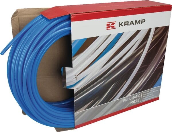 Wąż pneumatyczny poliamidowy PA Kramp, 5x3 mm 50 m niebieski PA53BU50