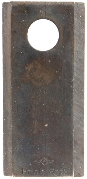 Nożyk kosiarki rotacyjnej lewy/prawy 107x50x4 mm otwór Ø 19 mm okrągły pasuje do PZ/Vicon 25 szt. VGXD570KR