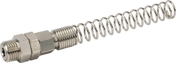 Złącze węża ze sprężyną zabezpieczającą 10 mm gwint zew. 3/8" Kramp SCPOT1038SP
