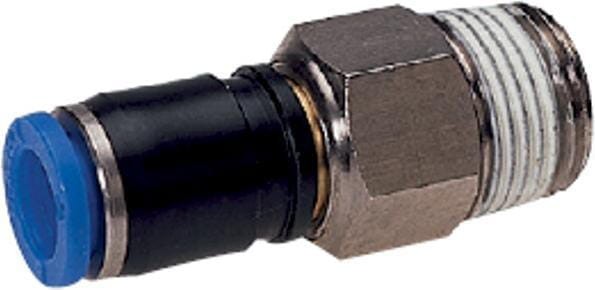 Złącze wtykowe proste, obrotowe, gwint zew. 1/2" 12 mm Kramp SCRMT1212P