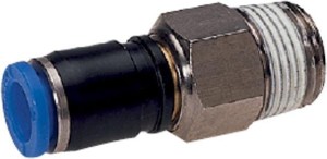 Złącze wtykowe proste, obrotowe, gwint zew. 1/2" 12 mm Kramp SCRMT1212P