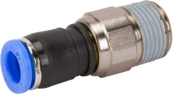 Złącze wtykowe proste, obrotowe, gwint zew. 3/8" 8 mm Kramp SCRMT838P