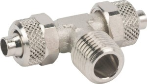 Złącze trójnikowe T skręcane 12 mm gwint zew. 1/2" Kramp TCCPOT1212