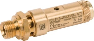 Zawór bezpieczeństwa 1/4" CE 15 bar SV2122G04M15B