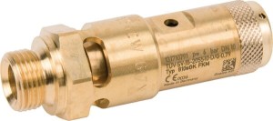 Zawór bezpieczeństwa 3/8" CE 6 bar SV2122G06M06B