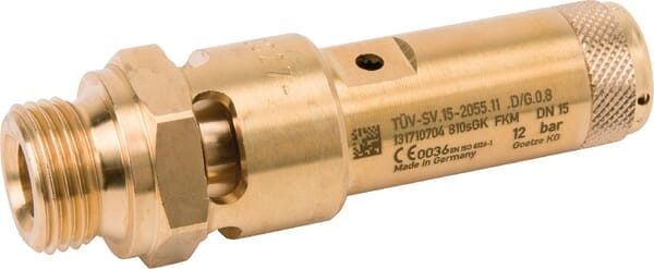 Zawór bezpieczeństwa 1/2" CE 12 bar SV2122G08M12B