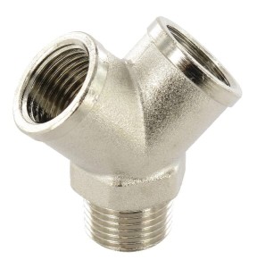 Złączka Y 1/2" 1x AG 2xg.w. YA21