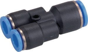 Trójnik wtykowy redukcyjny Y, 10-6-6 mm Kramp YC1066P