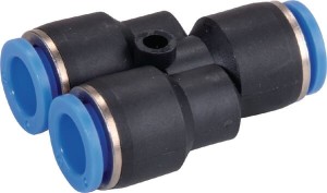 Trójnik wtykowy Y, 12 mm Kramp YC12P
