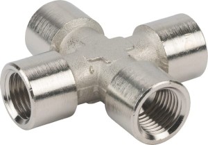 Złącze czwórnikowe gwint wew. 3/8 Kramp XFFFF38