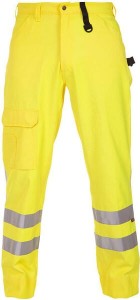 Spodnie roz. 4XL, Hi-Vis, żółty Beaverline Hydrowear 044458FY64