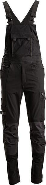 Ogrodniczki, roz. L EU: 52-54, czarny, 4 Way Stretch Kramp KW203445001098