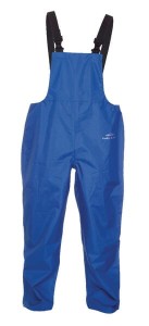 Ogrodniczki wodoodporne, roz. XL EU: 56, niebieski Hydrowear 072355NAXL