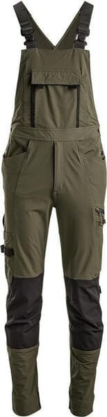 Ogrodniczki, roz. 5XL EU: 68, oliwkowy, 4 Way Stretch Kramp KW203445002134