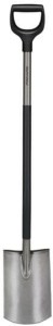 Szpadel ogrodowy Ergonomic™ szary, prosty 1067512